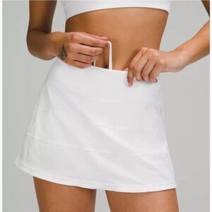 Lululemon Pace Rival Golf Skirt - 2, White